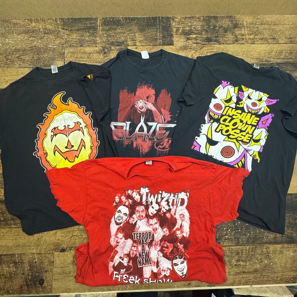 Blaze Shaggy T Shirt Men XL ICP Insane Clownâ Posse Merch Twizted freek show